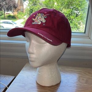 Life Is Good Unicorn Hat -‎ Burgundy